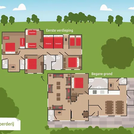 De Boshoek - Luxe Groepsverblijven Op De Veluwe *