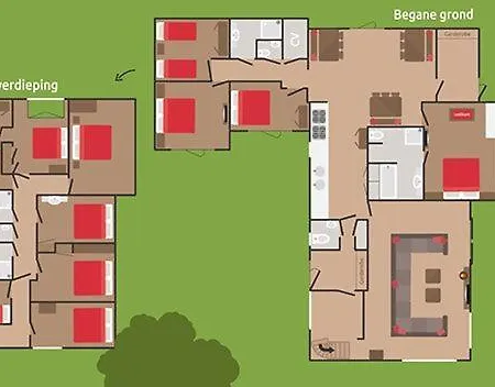 De Boshoek - Luxe Groepsverblijven Op De Veluwe Πάρκο διακοπών