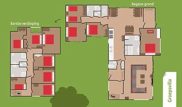 De Boshoek - Luxe Groepsverblijven Op De Veluwe Vakantiepark