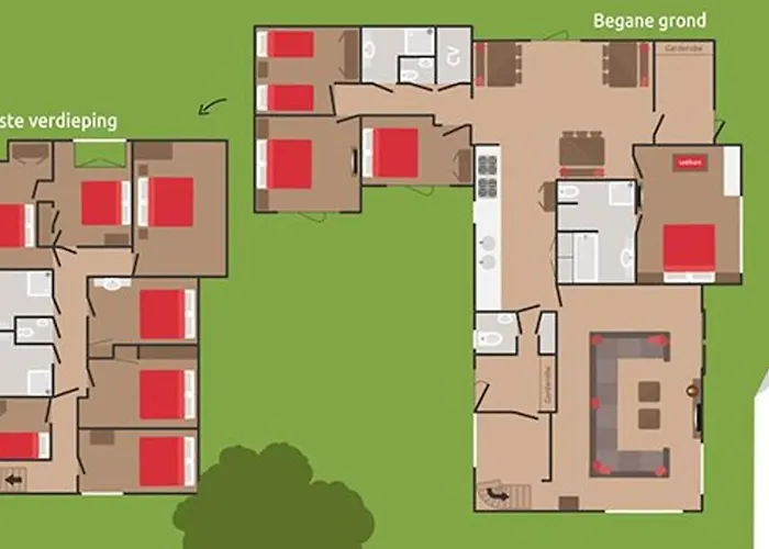 De Boshoek - Luxe Groepsverblijven Op De Veluwe